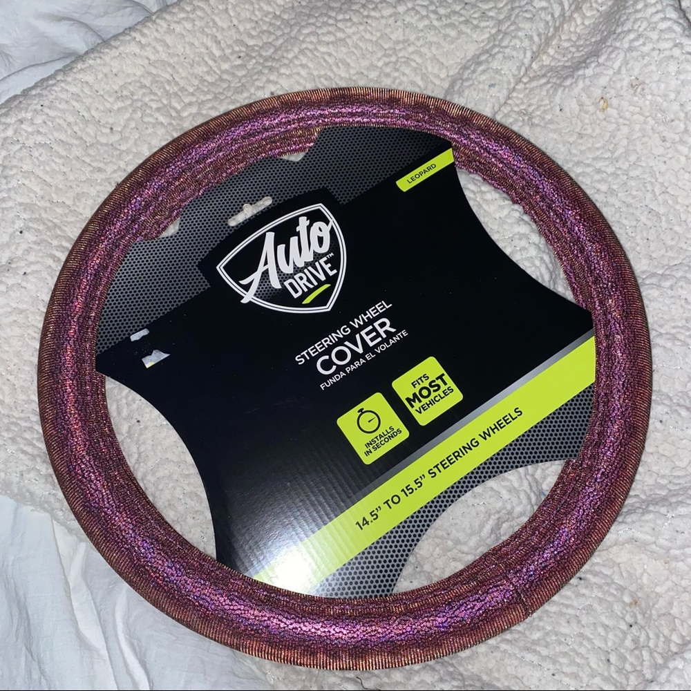 Steering wheel cover automobile car truck